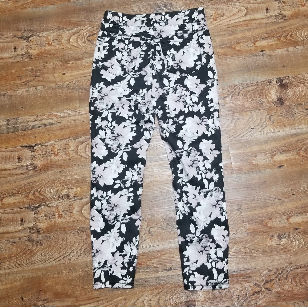 Tribal Jean 6 Jeggings Floral Skinny Pants
